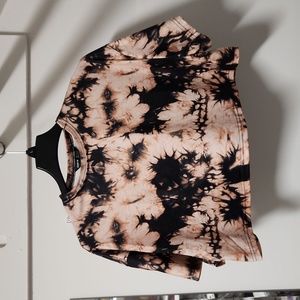 Shein Tie Dye Crop Top